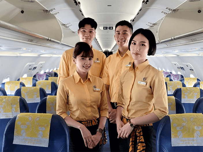 台灣虎航客艙組員